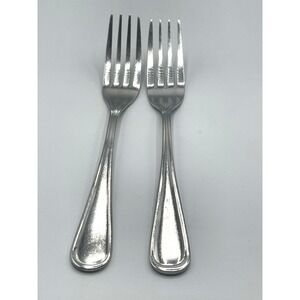 2 Bellini Dinner Forks by Sant' Andrea (18/10) 7.75" USED